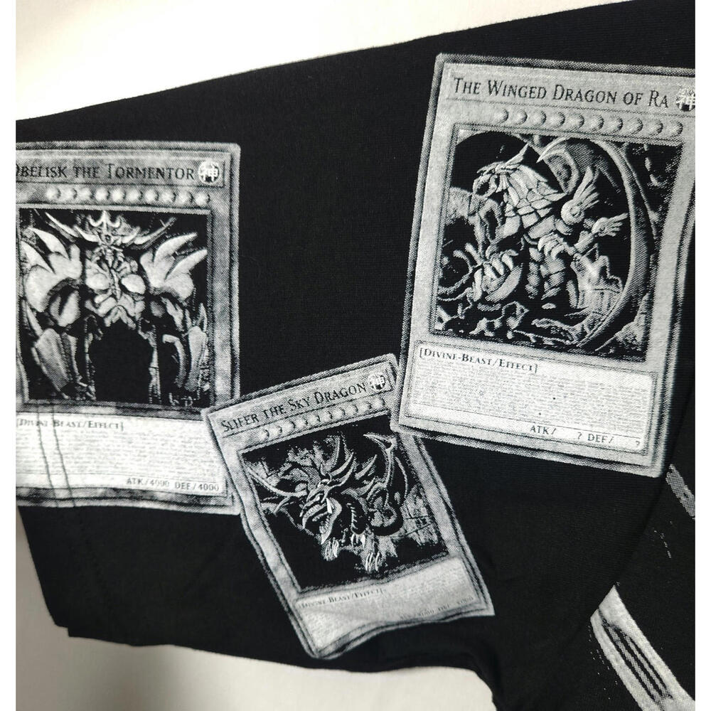 Vintage Yu-Gi-Oh Anime AOP Card Game Size XL Double Sided Modern Print T-Shirt - Picture 4 of 5